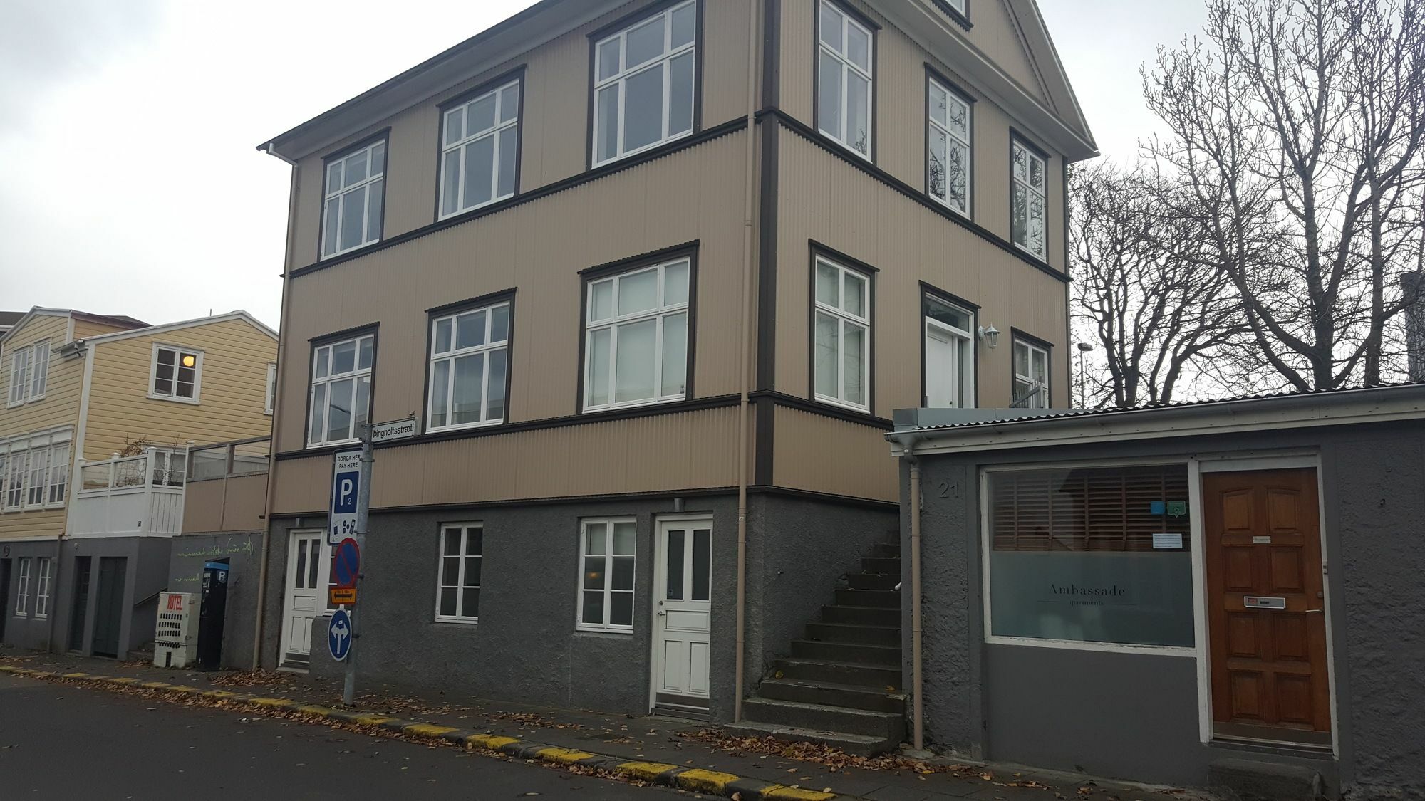 Ambassade Apartments Reykjavík Dış mekan fotoğraf